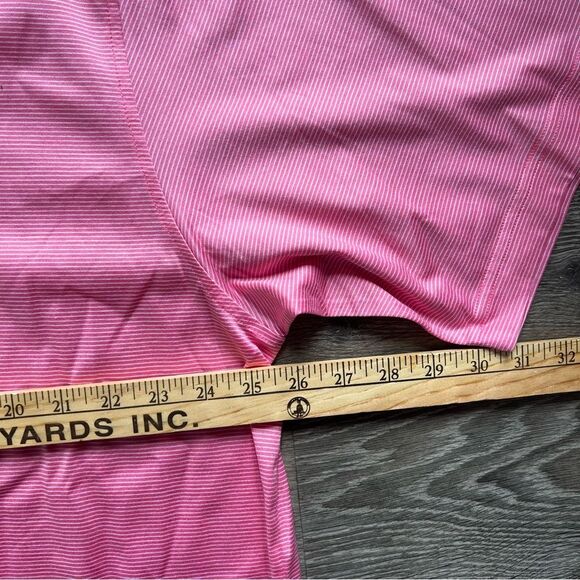 NWT Peter Millar Stretch Performance Golf Polo Red White Striped Men's size XXL - Picture 7 of 8